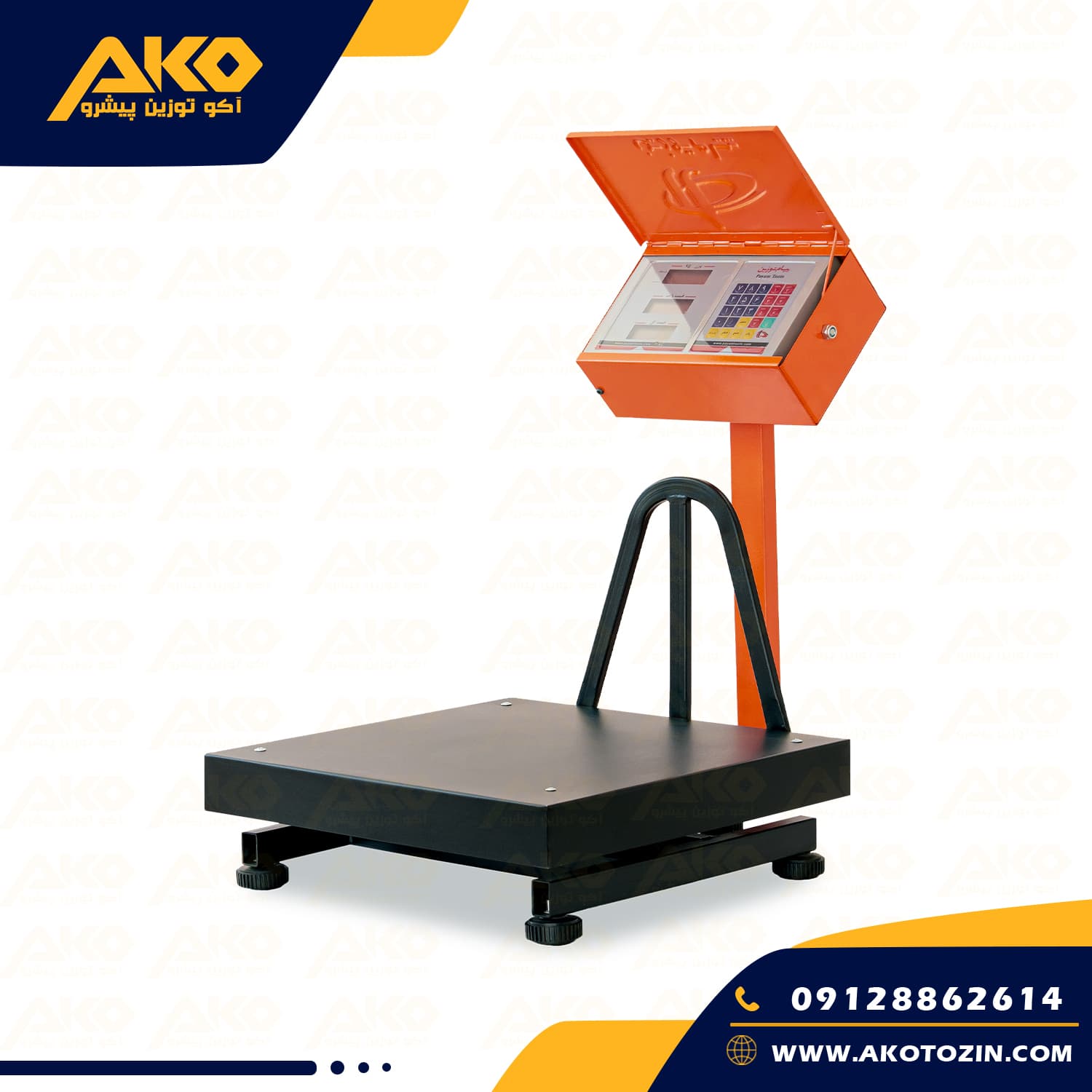 باسکول مدل TS150 پیام توزین ظرفیت 150کیلوگرم