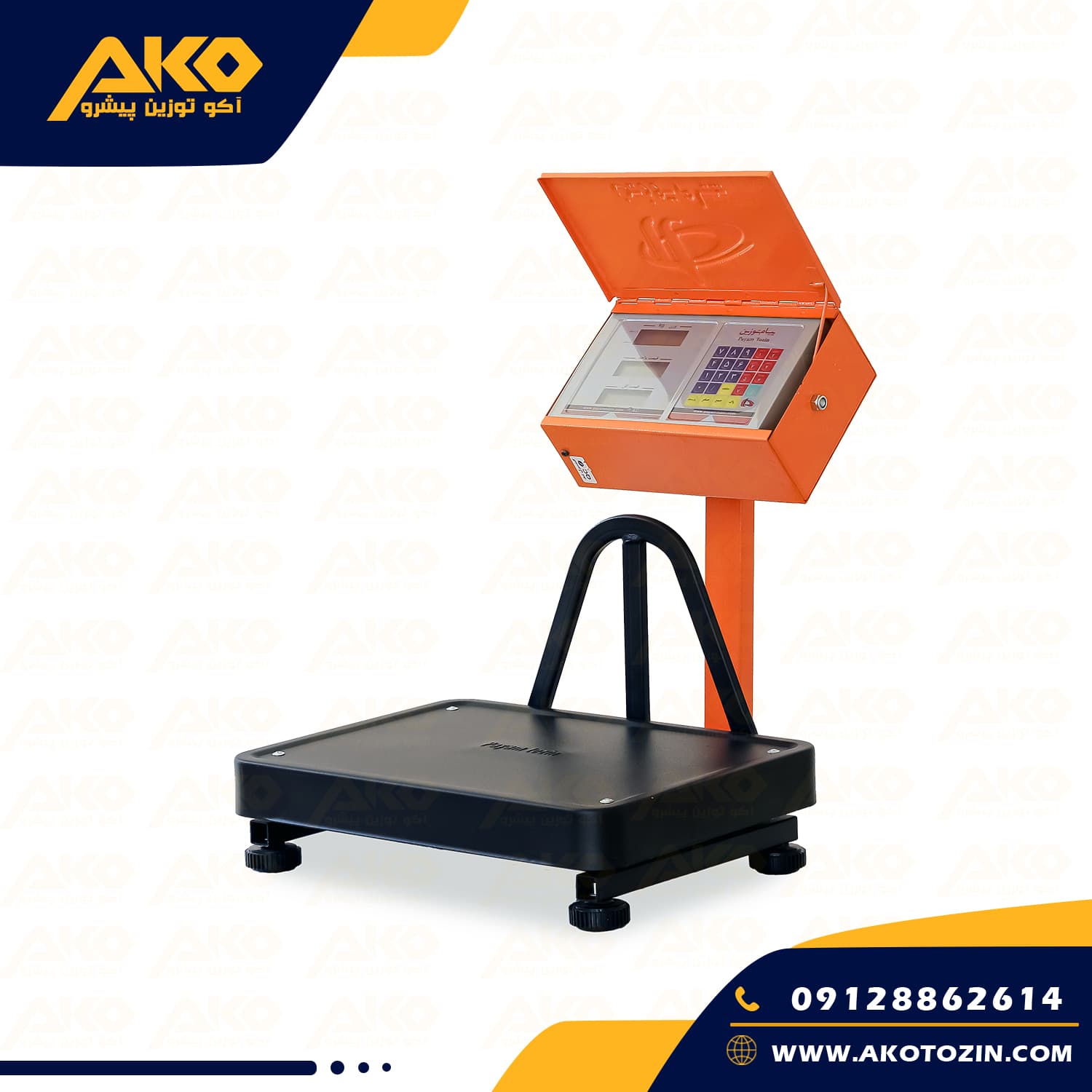 باسکول مدل TS100 پیام توزین ظرفیت 100کیلوگرم