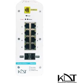 سوئیچ شبکه 10 پورت PoE کی دی تی مدل KDT KP-0802H4SMIUH — تصویر ۲