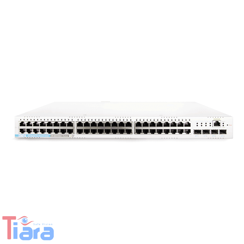 سوئیچ شبکه 52 پورت PoE کی دی تی مدل KDT KP-4804H4SMU