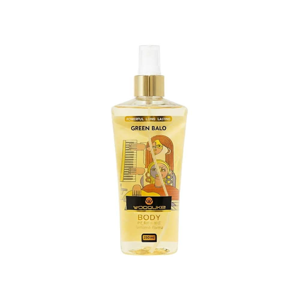بادی اسپلش زنانه گرین بالو وودلایک Voodlike Body Perfume Green Balo
