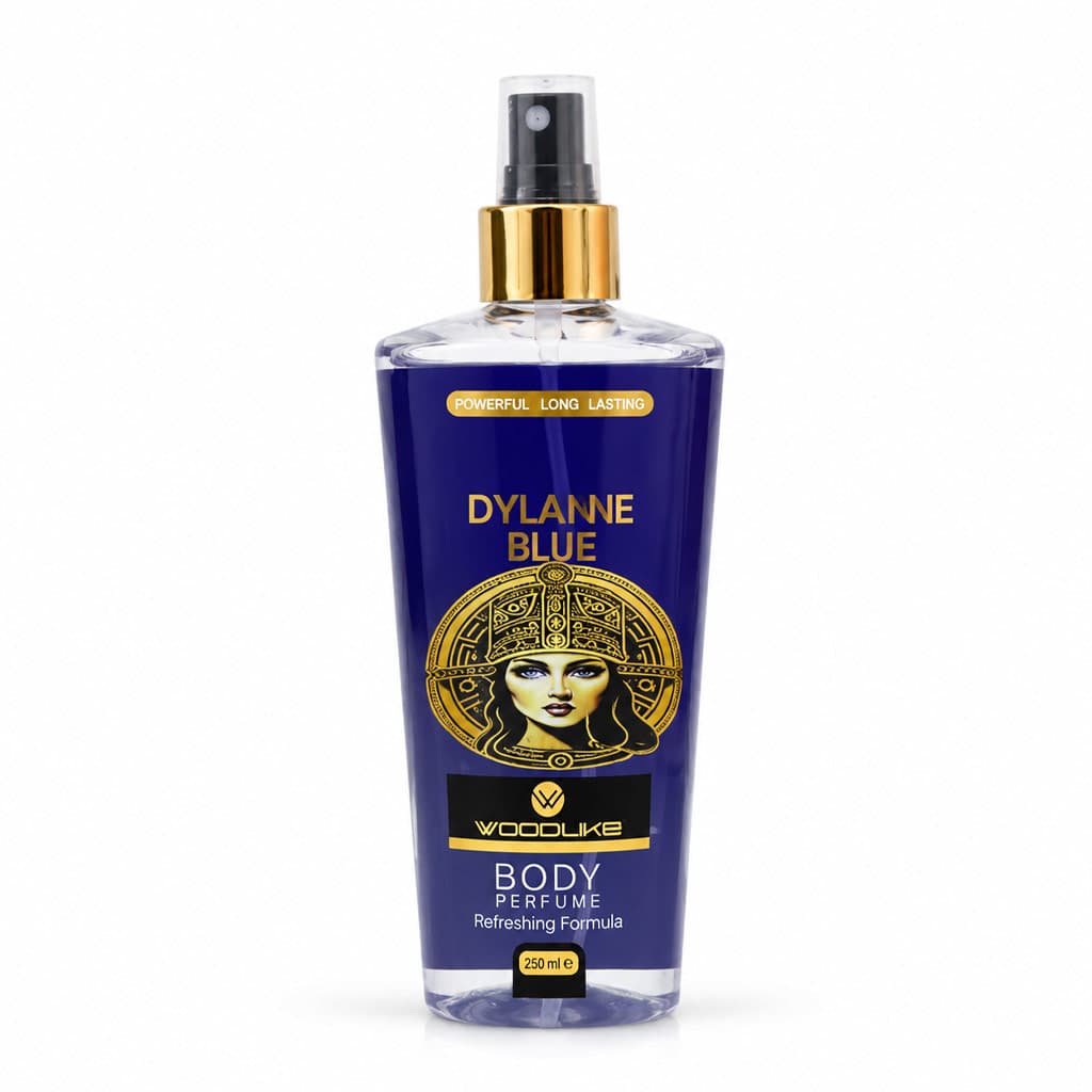 بادی اسپلش مردانه دایلان بلو وودلایک Voodlike Body Perfume Dylanne Blue