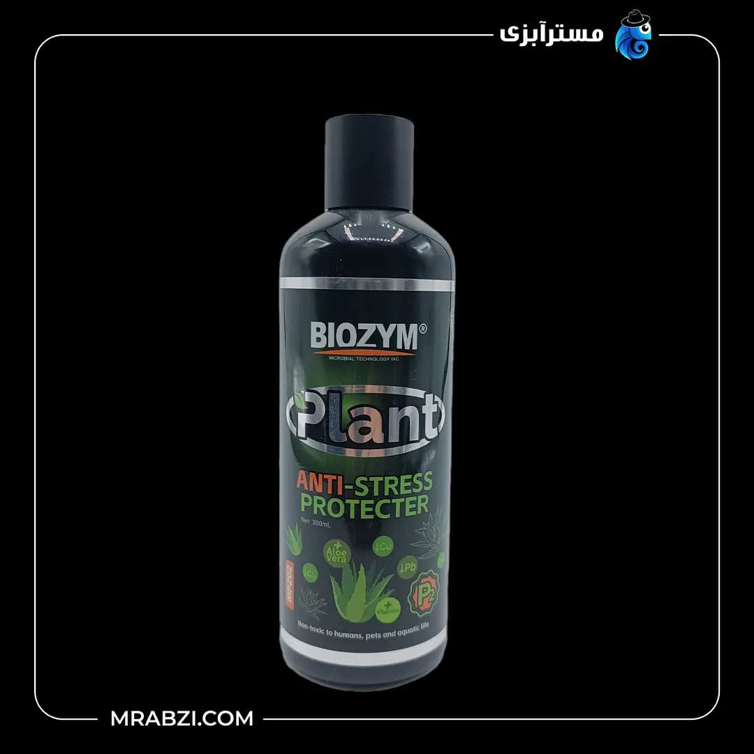 محلول ضد استرس آکواریوم بایوزیم 300 میل کد Mp202