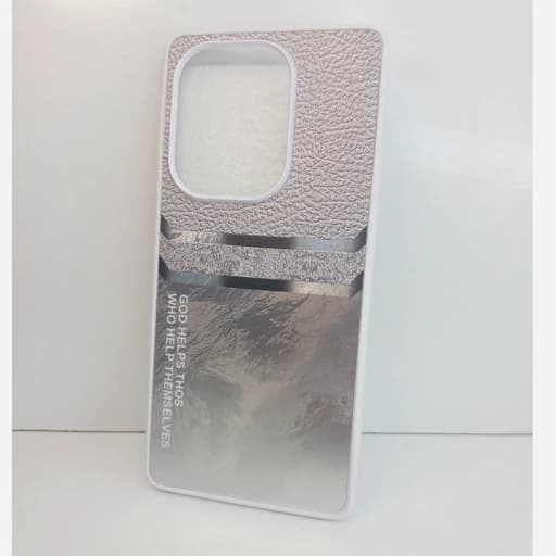گارد شیائومی Note 13 pro 4g طرح هولوگرافیک سفید قاب محافظ و کاور note13pro 4g نوت 13 پرو فورجی