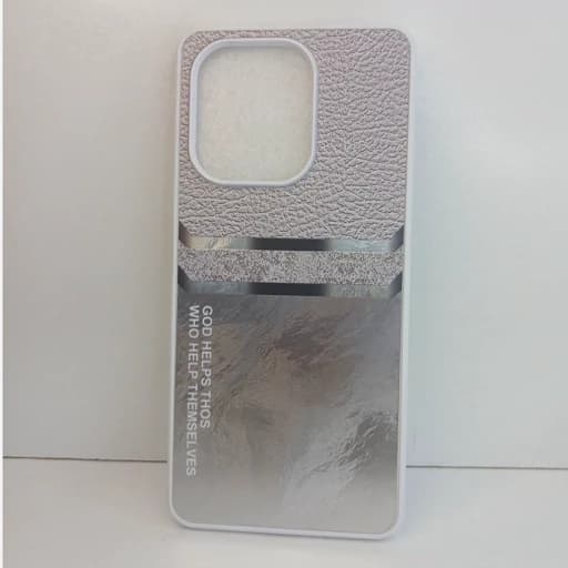گارد شیائومی Note 13 4g طرح هولوگرافیک دور سفید قاب محافظ و کاور note13 4g نوت 13 فورجی