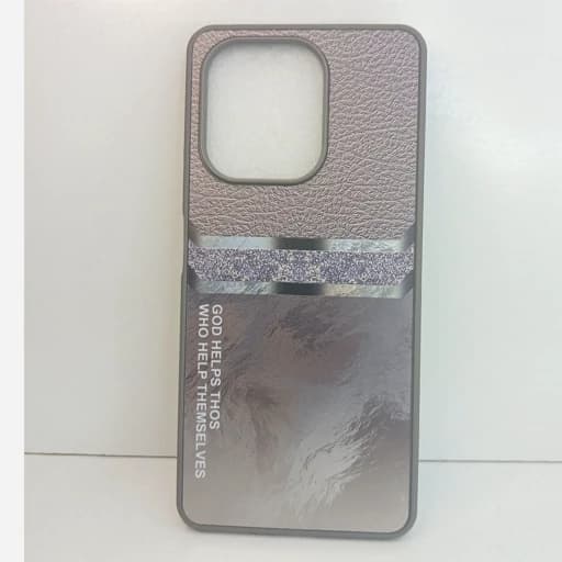 گارد شیائومی Note 13 4g طرح هولوگرافیک خاکستری قاب محافظ و کاور note13 4g نوت 13 فورجی
