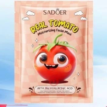 ماسک ورقی گوجه فرنگی صورت سادور