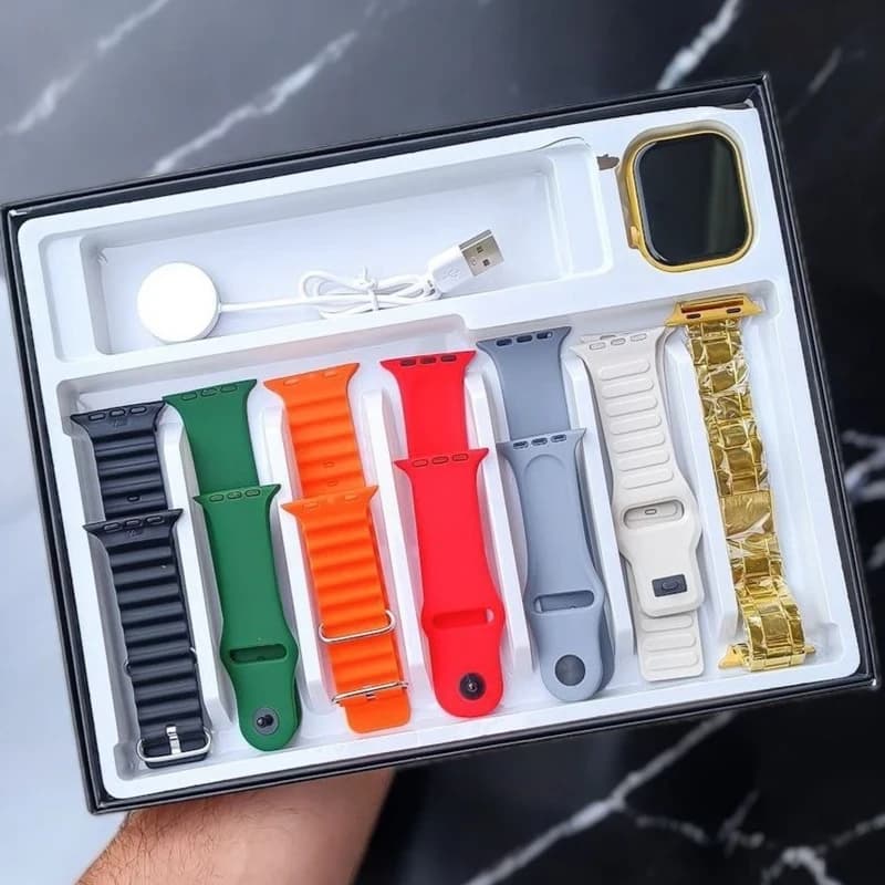 ساعت هوشمند سری 10 مدل ZT-009 به همراه 7 بند — تصویر ۳