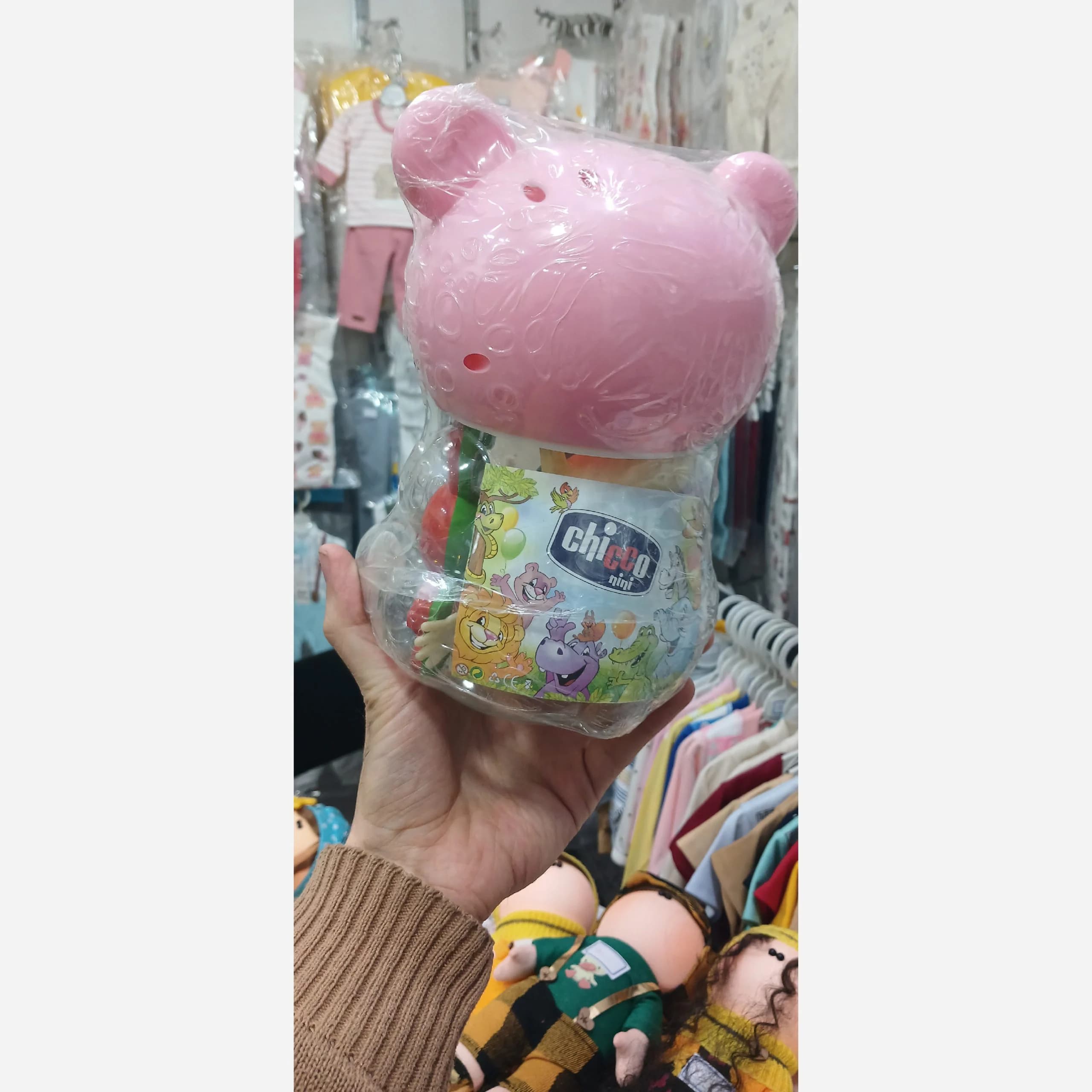 جغجغه پنج عددی خرسی — تصویر ۲