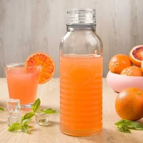 بطری روستیک کوتاه شیشه ای | لیمون
