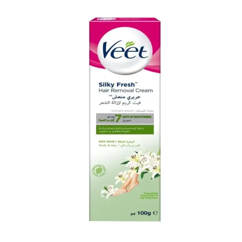 کرم موبر ویت Veet مدل Silky Fresh حجم 100 میلی لیتر