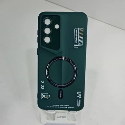 گارد گوشی سامسونگ A56 طرح مگ سیف magsafe رنگ سبز