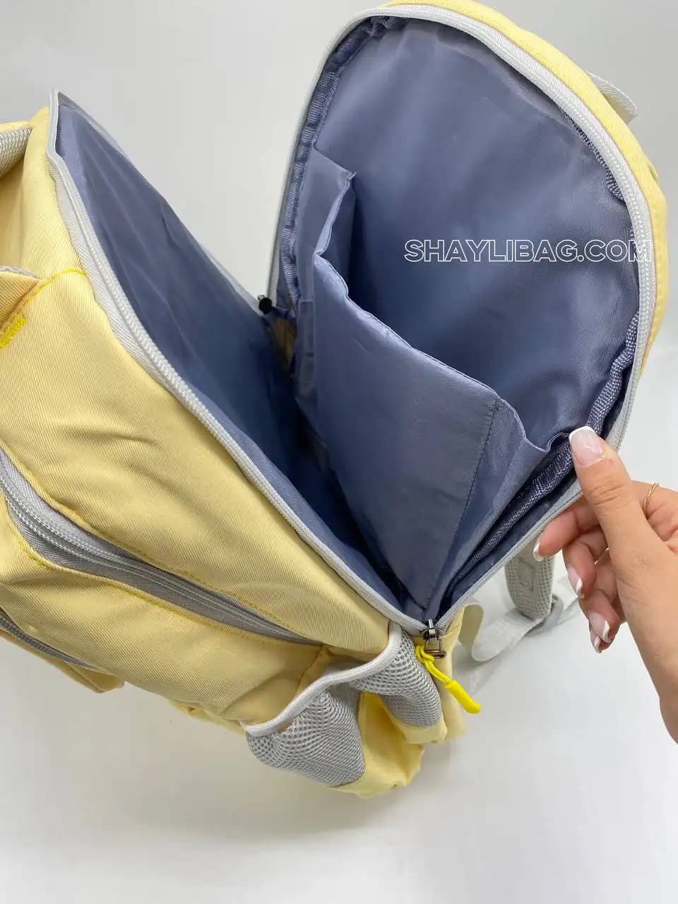 کوله پشتی مدرسه و دانشجویی دخترانه مدل پاستیل — تصویر ۸