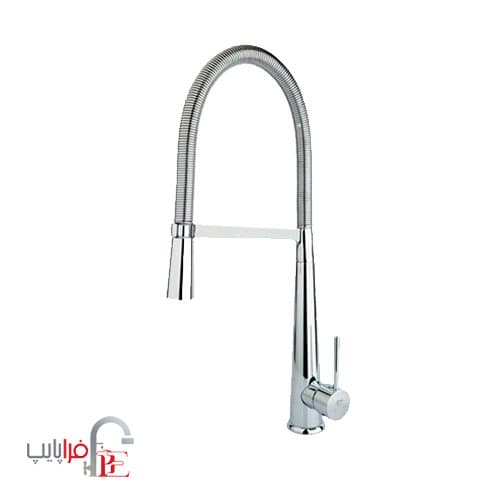 شیر ظرفشویی راسان مدل شارلوت کروم ا Rassan Sharlot sink Mixer