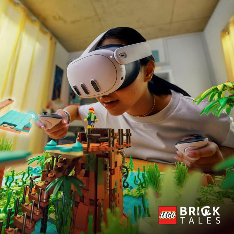 هدست Meta Quest 3 Mixed Reality VR سفید ظرفیت 512GB — تصویر ۴