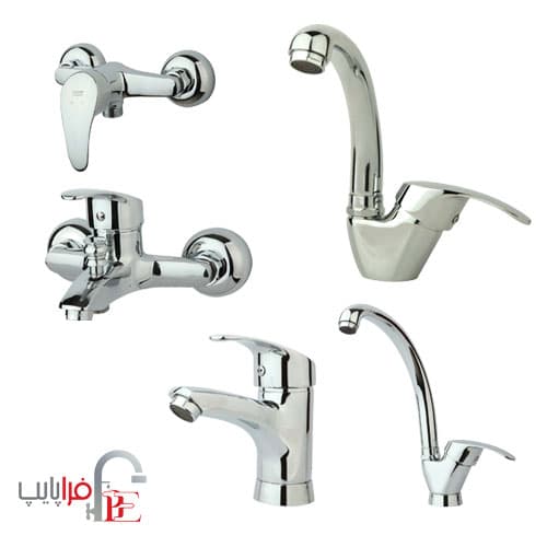 ست شیرآلات راسان مدل درسا ا Rassan Dorsa collection Taps