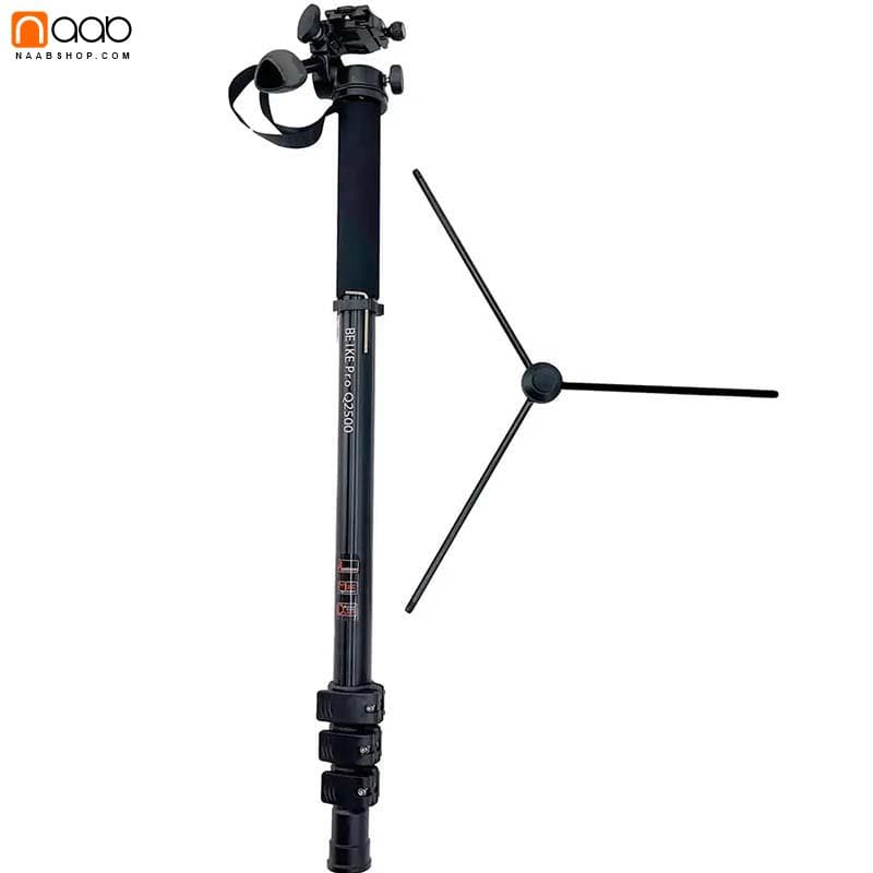 تک پایه بیک پرو Beike Pro Q2500 Camera Tripod — تصویر ۵