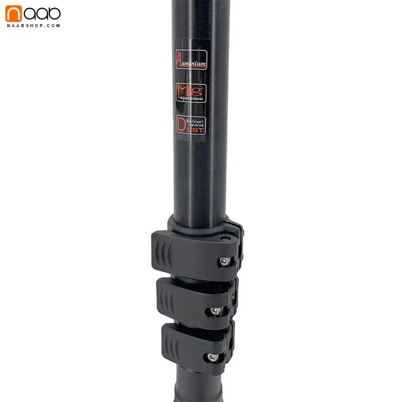 تک پایه بیک پرو Beike Pro Q2500 Camera Tripod — تصویر ۹