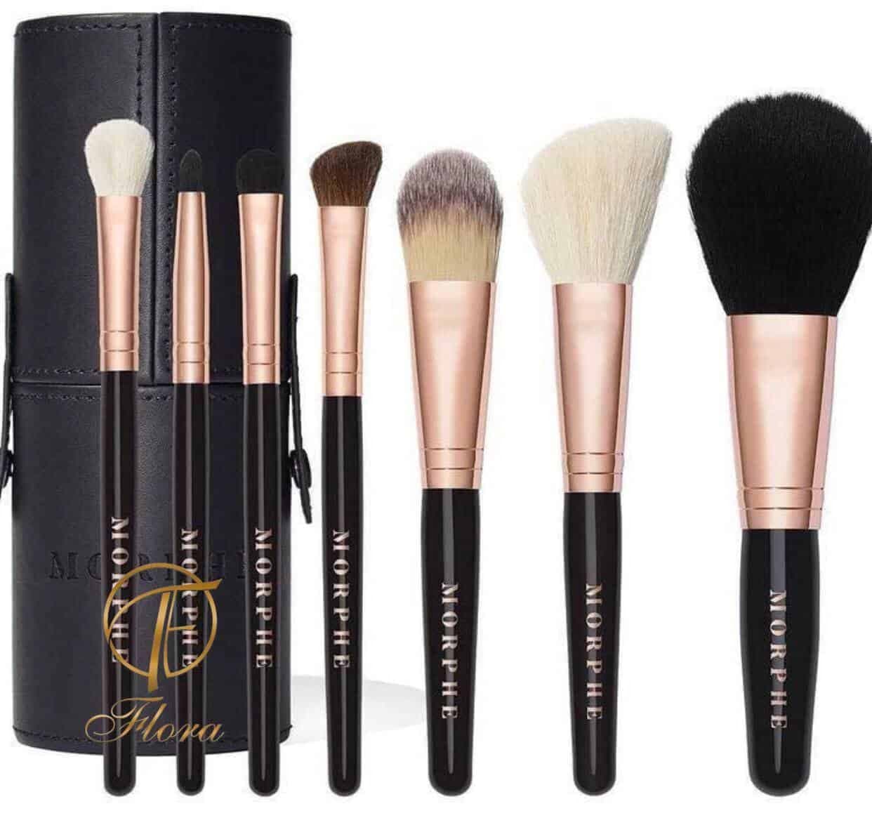 ست براش مورف 7 عددی رز بیس Morphe Rose Baes Brush