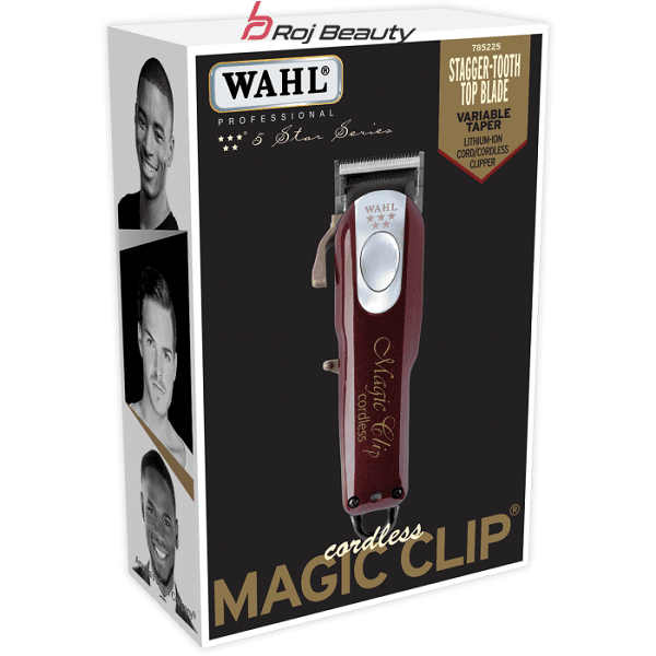 ماشین اصلاح سر و صورت مجیک کلیپ کردلس بی سیم وال مدل Wahl Magic Clip Cordless
