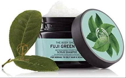 اسکراب کف سر بادی شاپ Fuji Green Tea