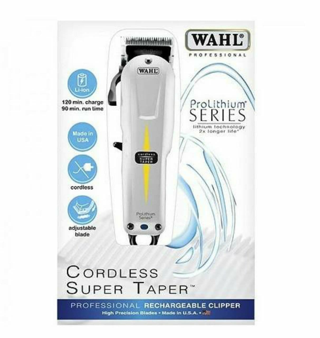 ماشین اصلاح سر و صورت وال مدل Cordless Super Taper WAHL Cordless Super Taper Hair Clipper