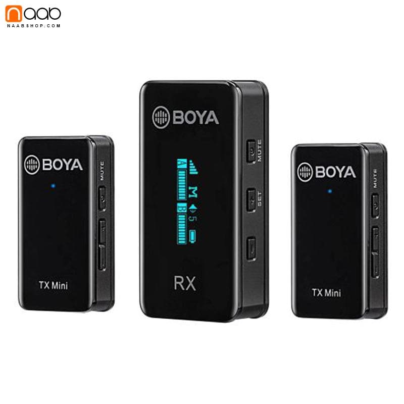 میکروفن بی سیم بویا BOYA XM6 S2 MINI