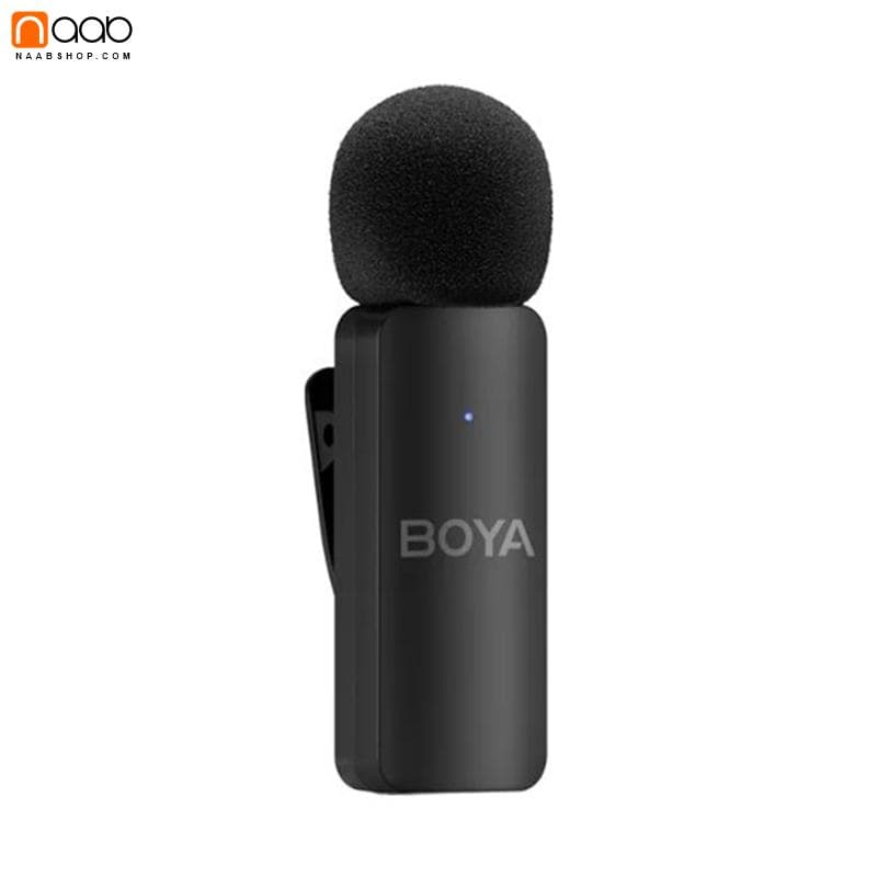 میکروفون یقه ای بی سیم چهار‌ کاربره بویا BOYA BY-V4U — تصویر ۳