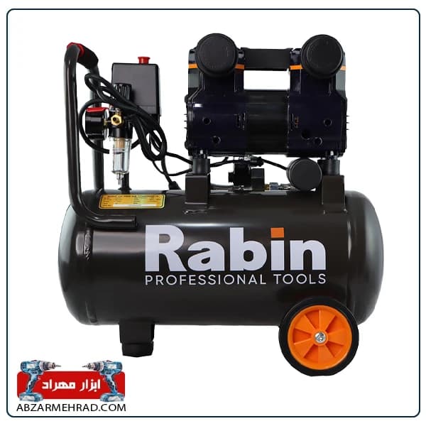 کمپرسور باد 10 لیتری سایلنت رابین مدل R2710