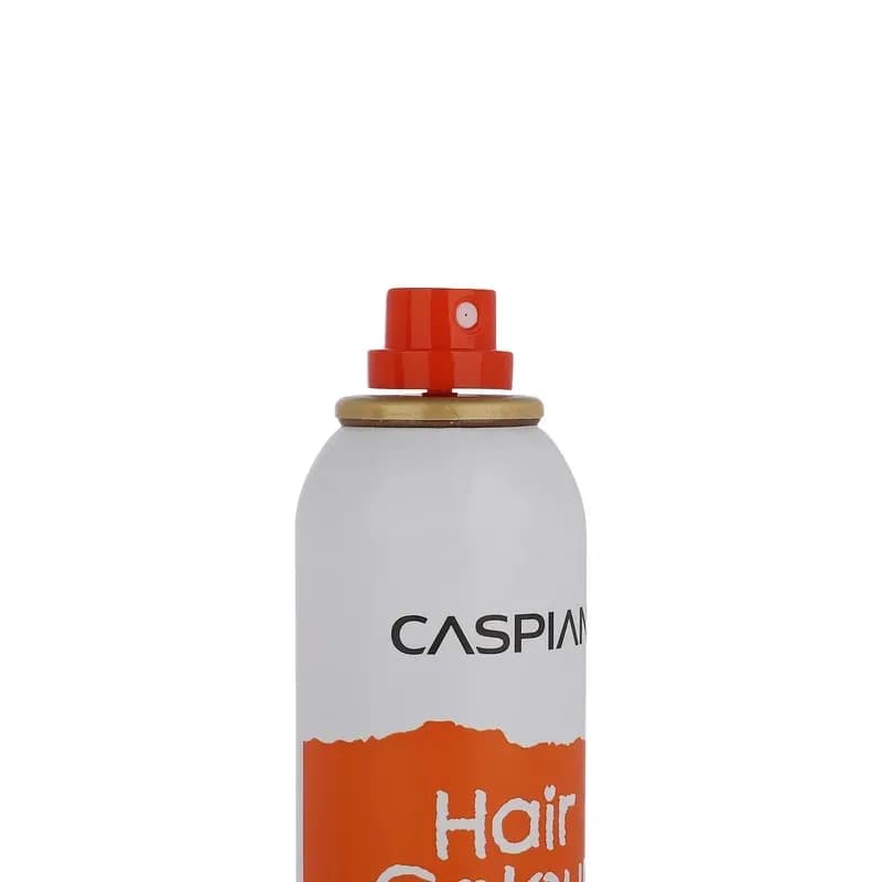 اسپری رنگ مو موقت کاسپین (Caspian) مدل Tiger Orange – حجم ۱۵۰ میلی‌لیتر — تصویر ۲