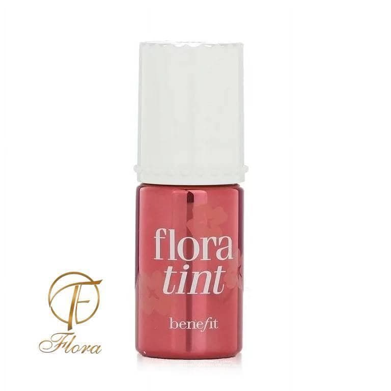 رژ لب مایع و رژ گونه مایع بنفیت benefit Flora