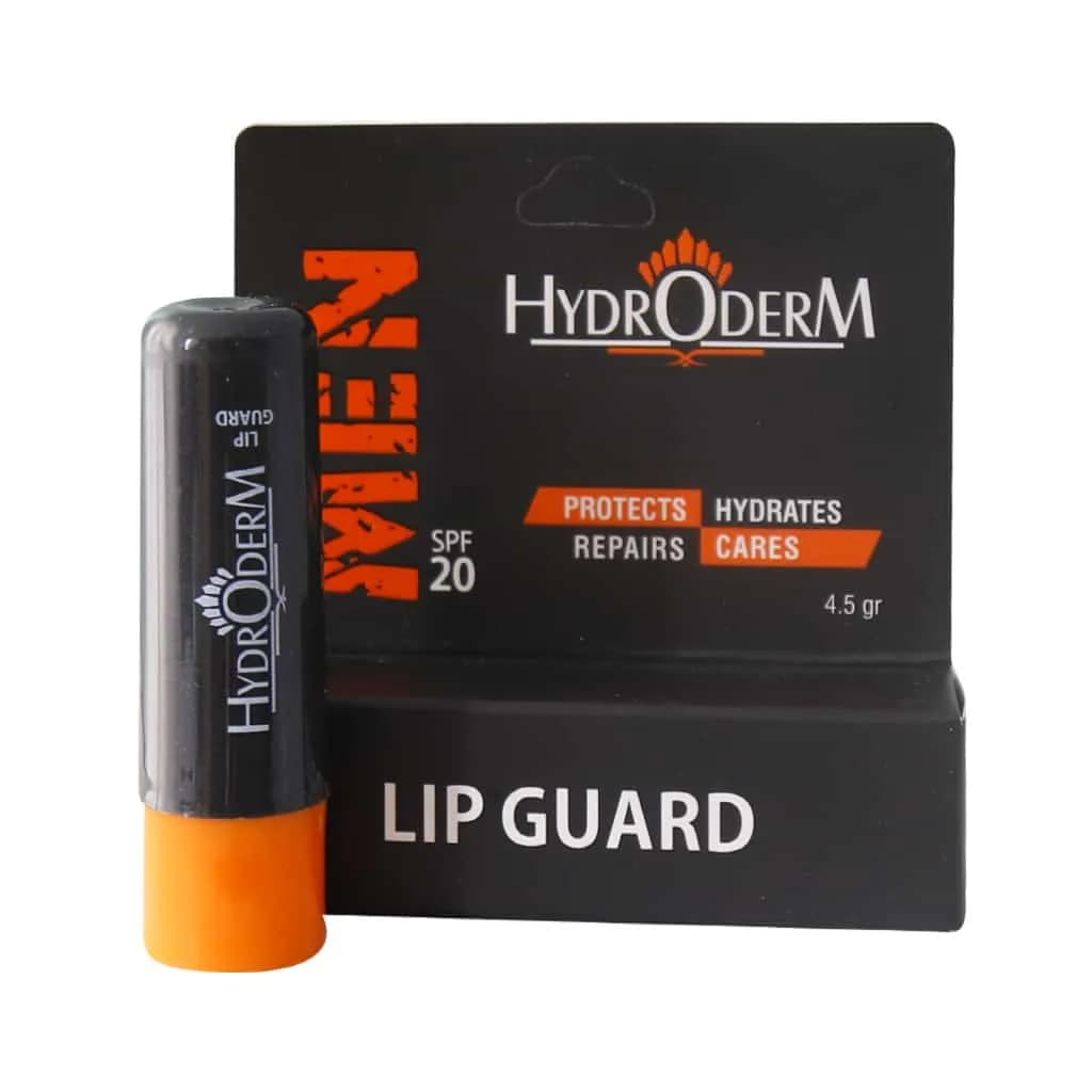 استیک ترمیم‌کننده و محافظ لب آقایان هیدرودرم (Lip Guard) با SPF20 حجم ۴.۵ گرم