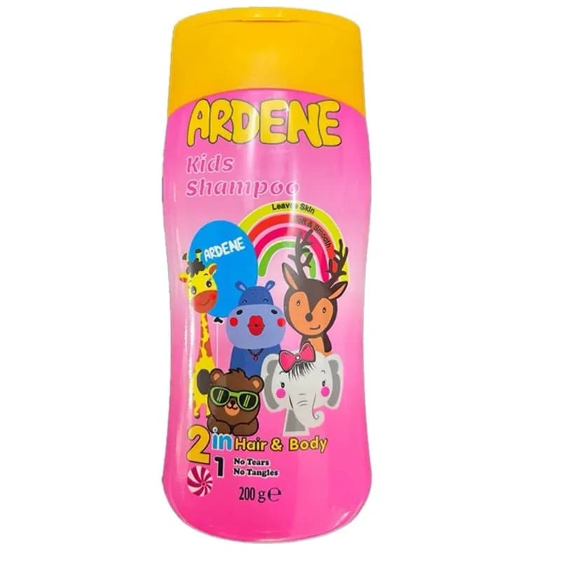 شامپو سر و بدن بچه اردن (Ardene Kids) مدل ۲ در ۱ حجم ۲۰۰ میلی‌لیتر