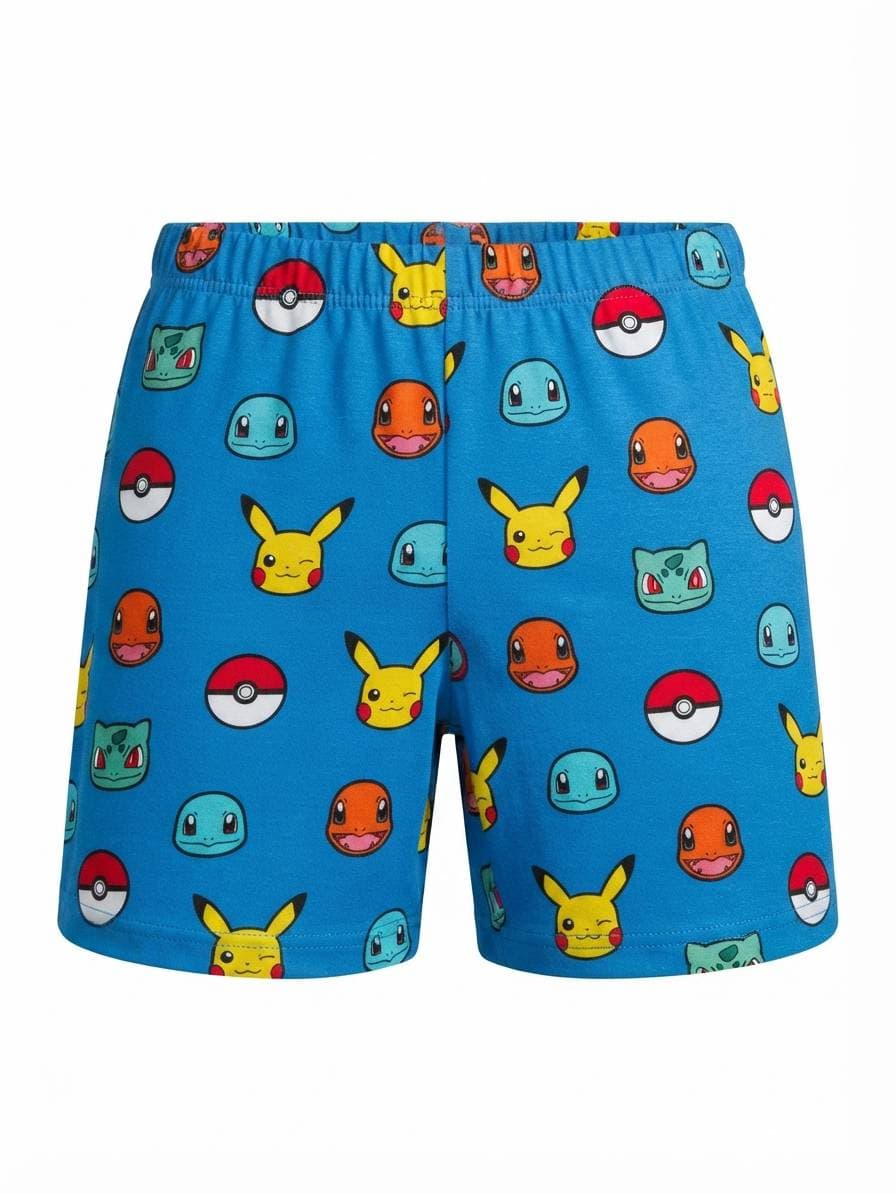 شورتک نخی بچگانه برند پپرتس طرح pokemon کد 20797573