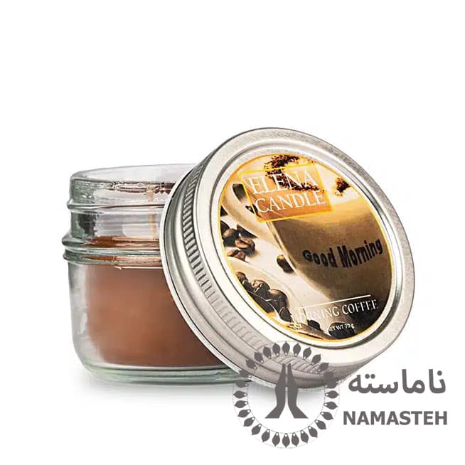 شمع معطر 80 گرمی النا رایحه قهوه — تصویر ۲