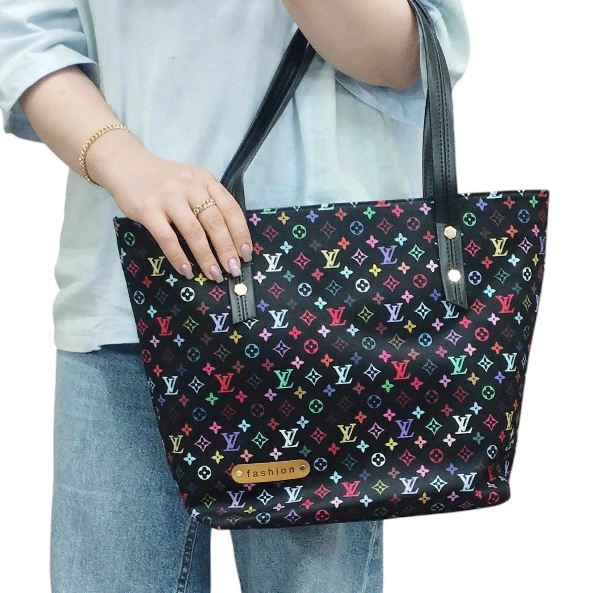 کیف دوشی مدل فشن طرح لویی ویتون Louis Vuitton ( سایز 30*26*11) — تصویر ۳