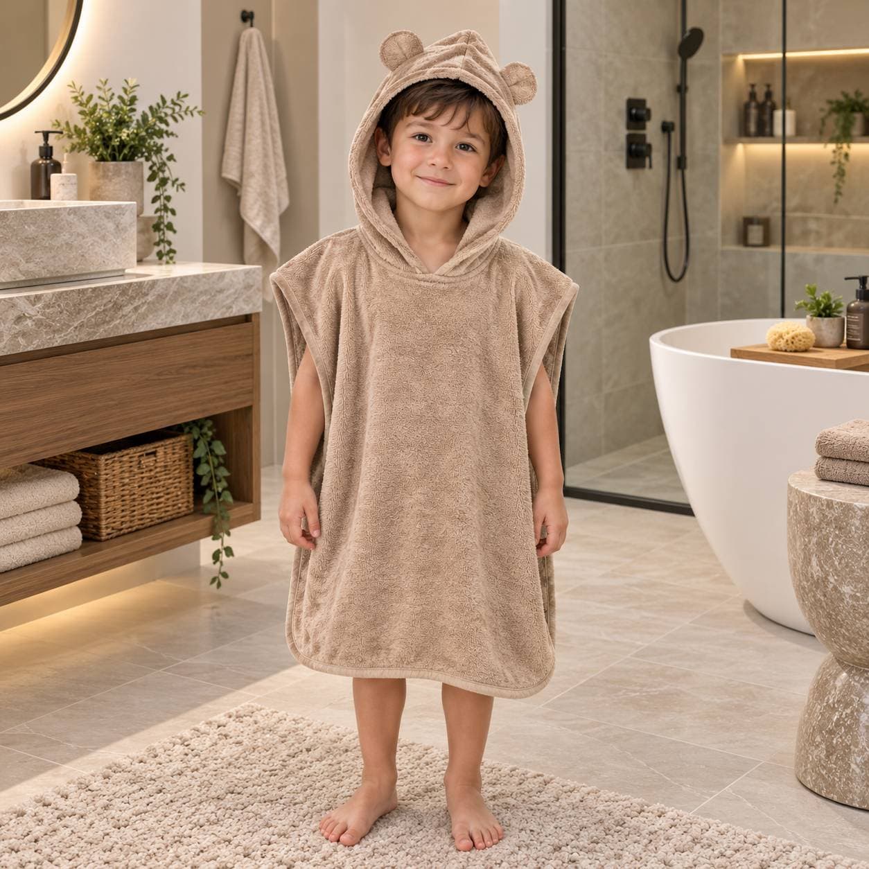 پانچو حوله ای بچگانه برند NOVITESSE کد 8495164