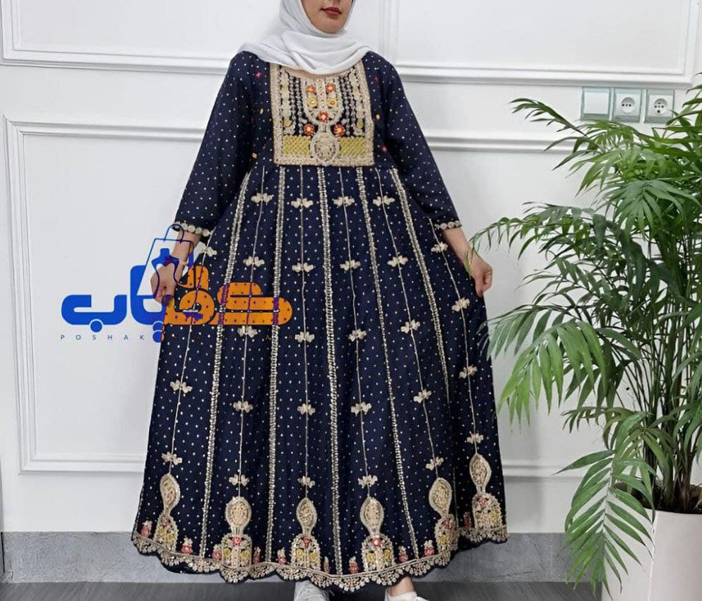 پیراهن ساحلی کورتای سوزندوزی اورجینال وارداتی /کد2511 — تصویر ۳