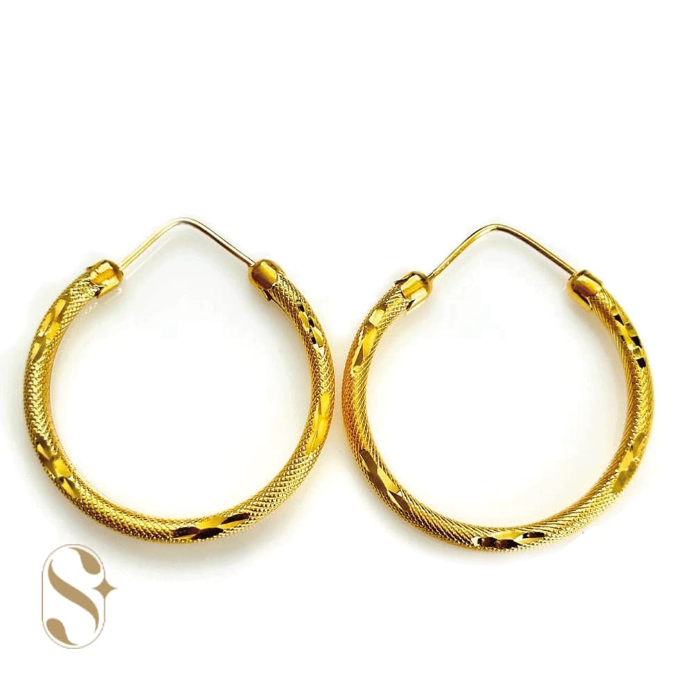 گوشواره نقره زنانه طرح طلا کد SilverSet-G495