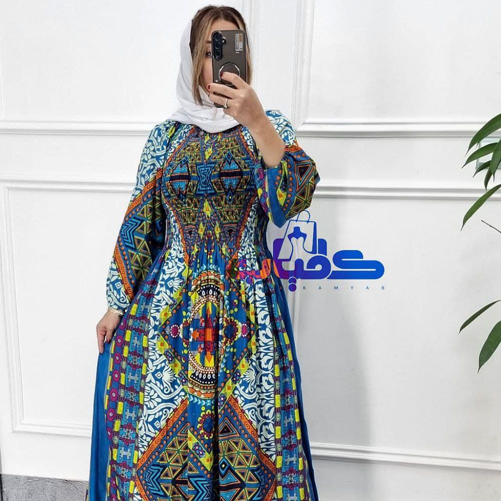 ساحلی ماکسی نخی درجه یک وارداتی هندی/کد2476