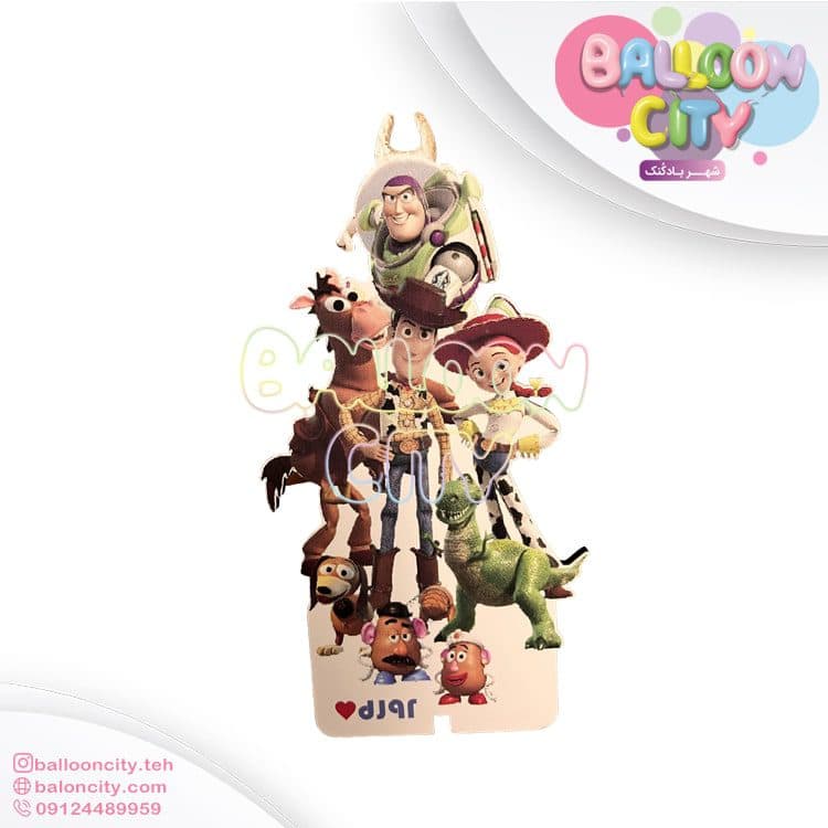 شمع تم تولد طرح اسباب بازی ها Toy story candle