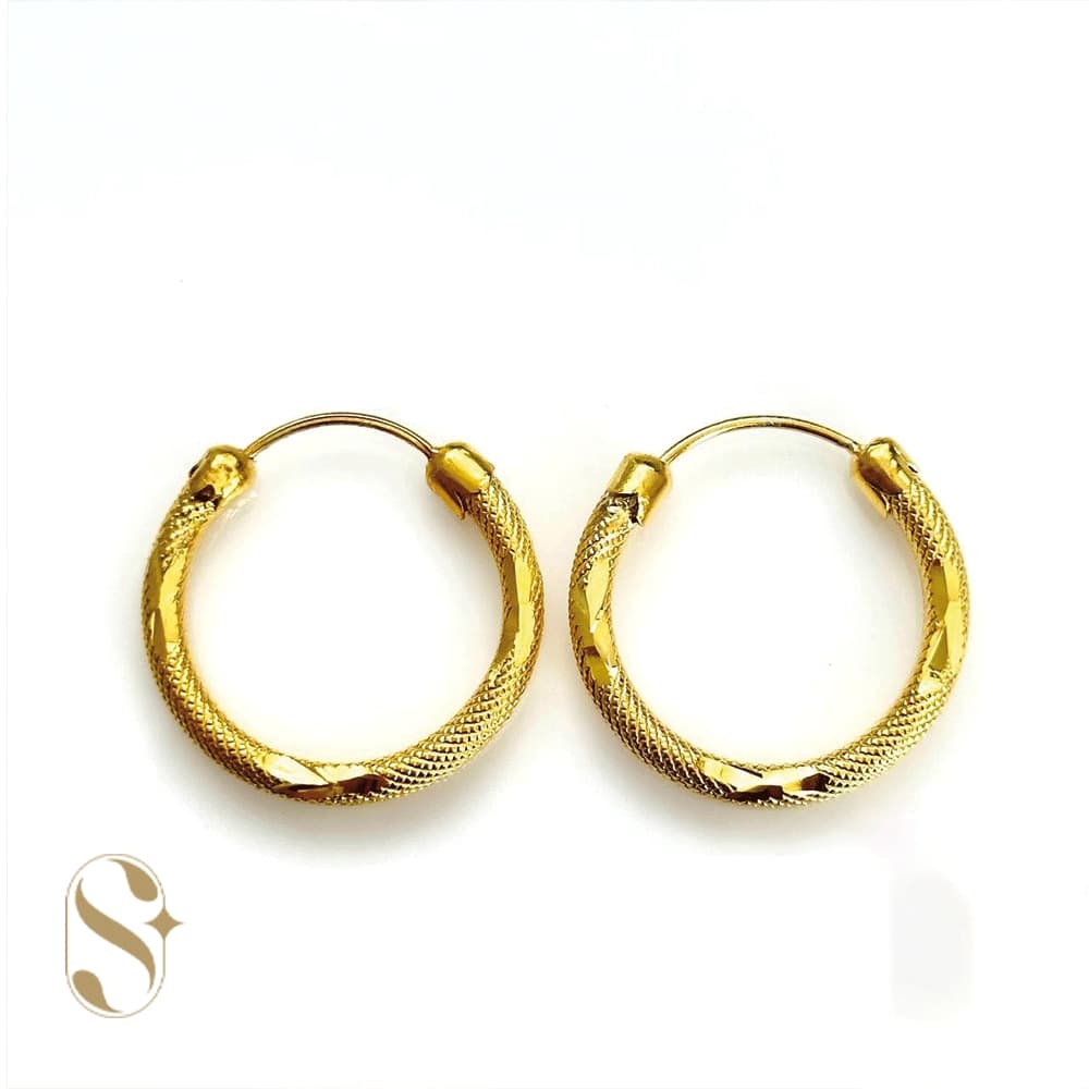 گوشواره نقره زنانه طرح طلا کد SilverSet-G493