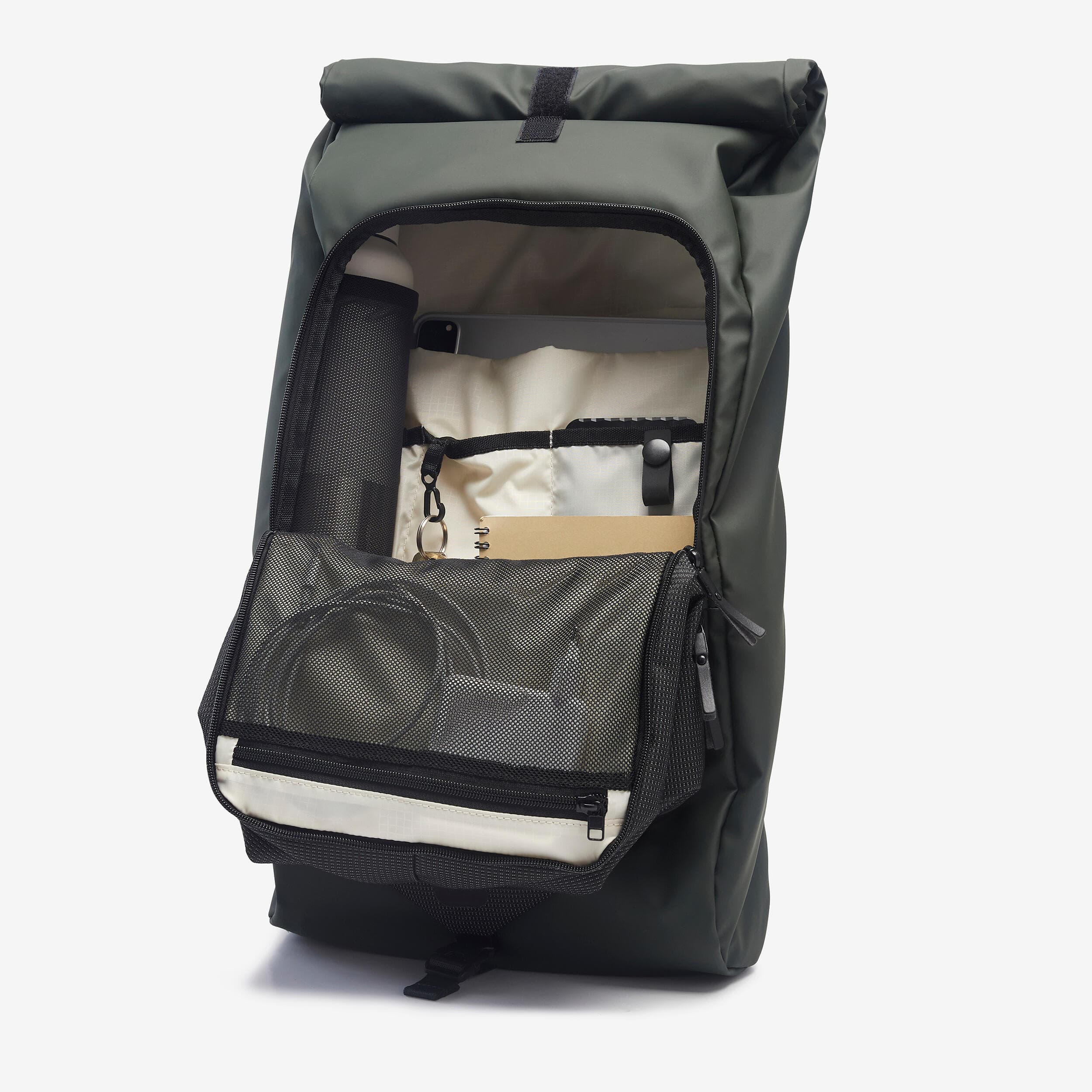 کوله پشتی نیوفیل – 27 L – زیتونی- کیف ناهار – ACTIV MBLTY BROOKLYN — تصویر ۲