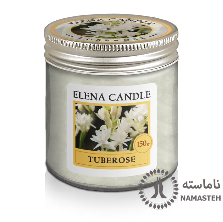 شمع معطر 150 گرم النا رایحه گل مریم