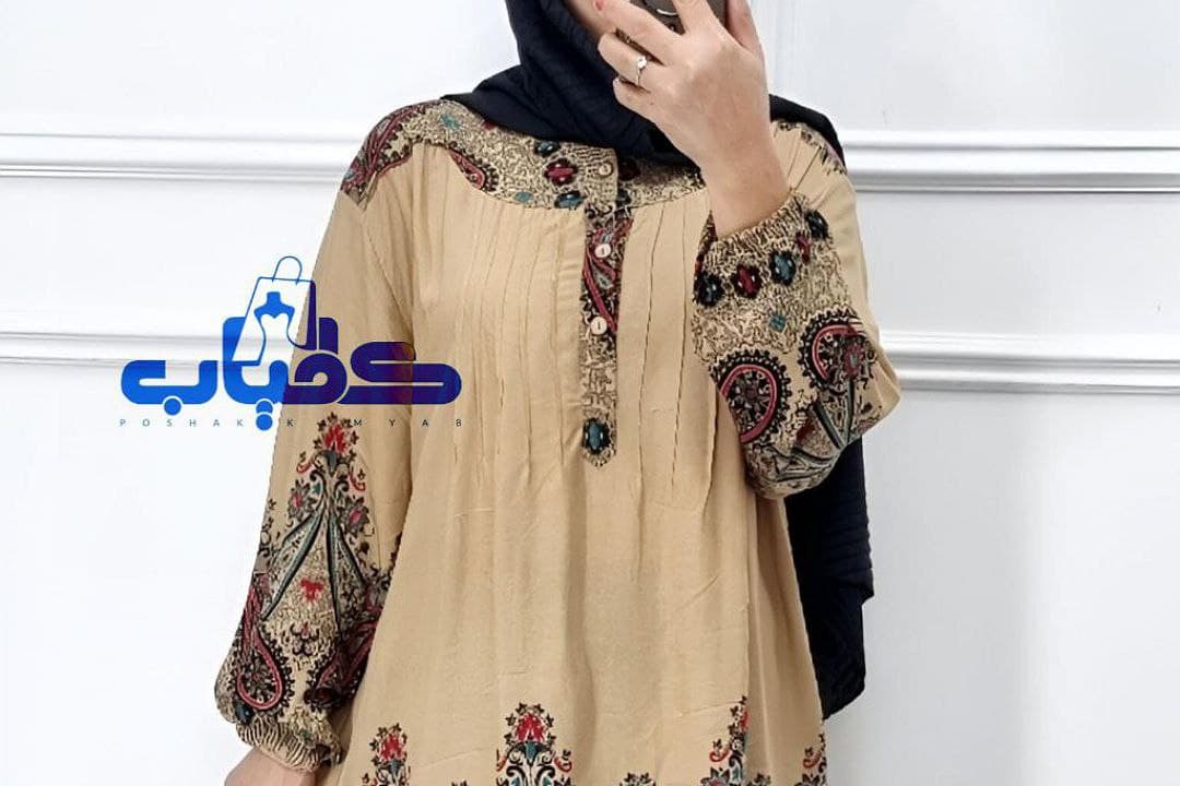 تونیک،مانتویی زنانه اندونزی قواره دار/کد2448