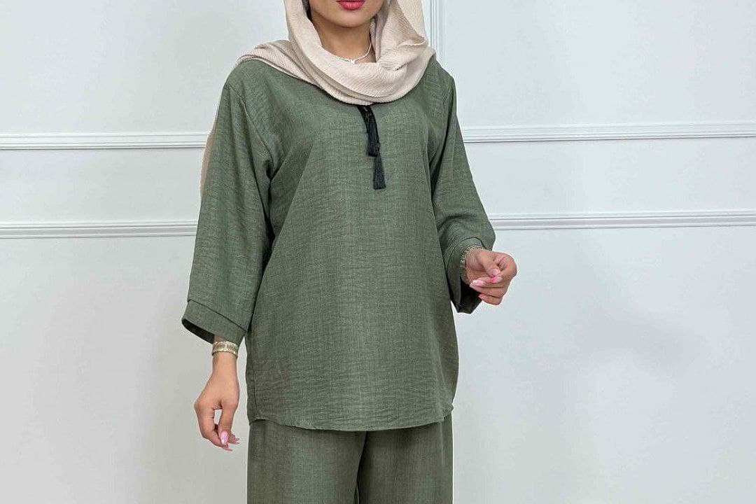 ست راحتی بلوزشلوار زنانه صوفیا وارداتی/کد2441