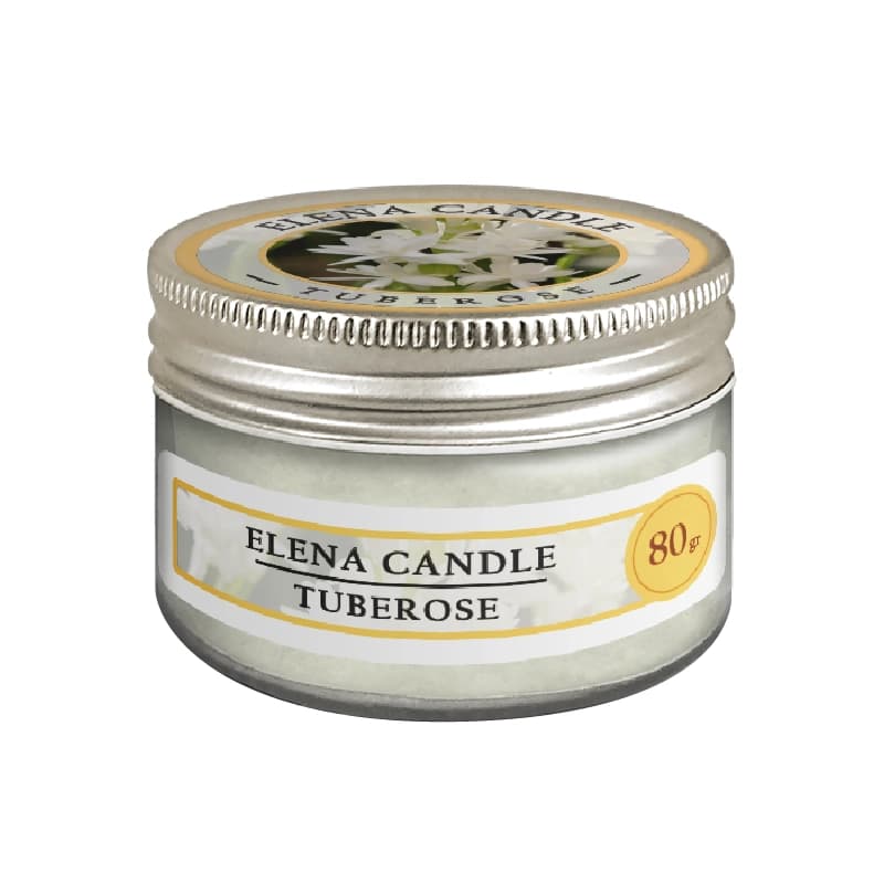 شمع معطر 80 گرم النا رایحه گل مریم — تصویر ۵