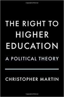 کتاب The Right to Higher Education: A Political Theory