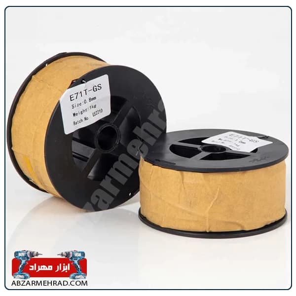 قرقره سیم جوش توپودری یک کیلویی وینر مدل MIG-E71T-GS سایز 0.8