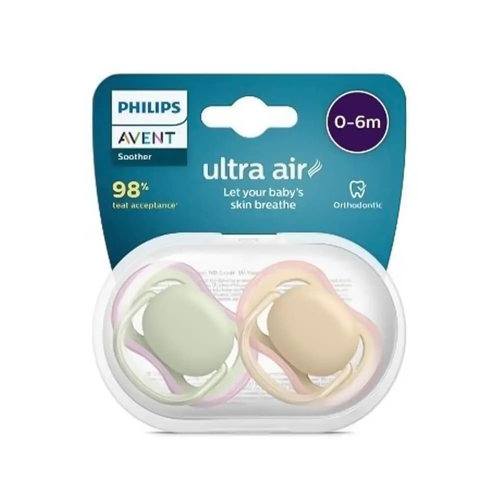 پستانک الترا ایر 0 تا 6 ماه فیلیپس اونت Philips Avent مدل SCF085/11 — تصویر ۵